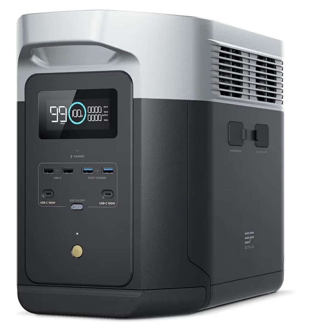EcoFlow DELTA 2 Max — Estación de Energía Portátil 2048Wh