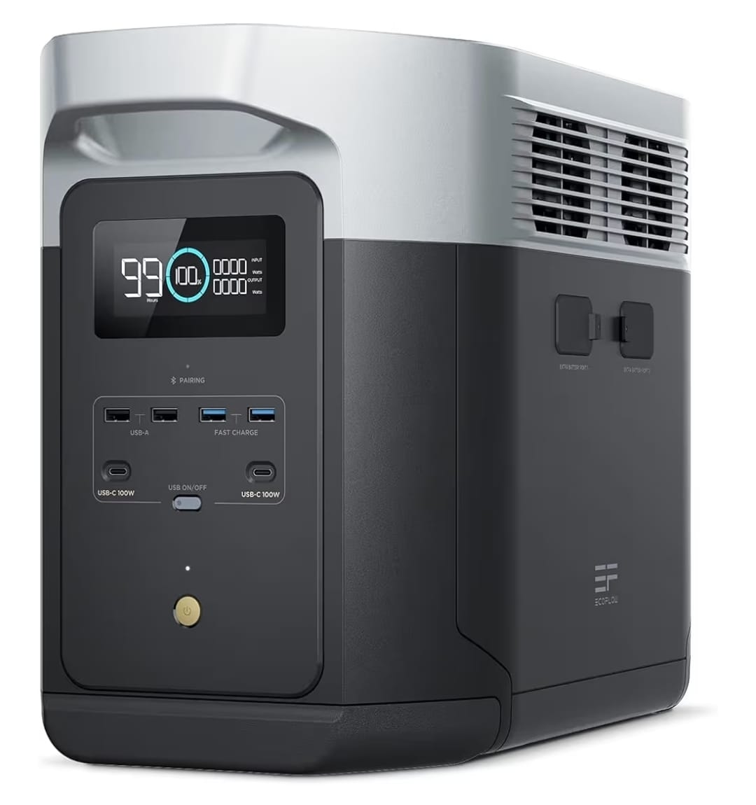 EcoFlow DELTA 2 Max — Estación de Energía Portátil 2048Wh